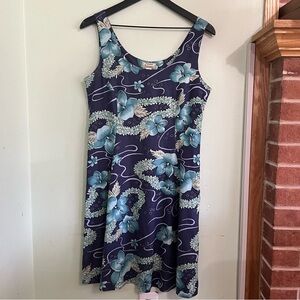 Tommy Bahama Women’s Tropical Floral 100% Silk Sheath Dress 10 Cruise Beach